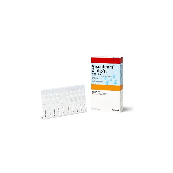 VISCOTEARS 2 mg/g silmägeeli, kerta-annospakkaus 30x0,6 ml bild 2