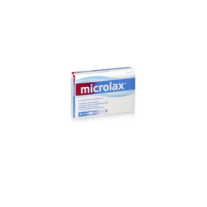 MICROLAX peräruiskeliuos 4x5 ml