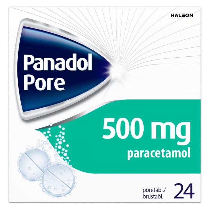 PANADOL PORE 500 mg poretabl 24 kpl bild 1