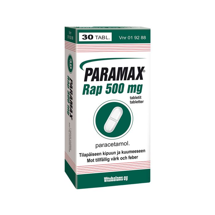 PARAMAX RAP 500 mg tabl 30 fol