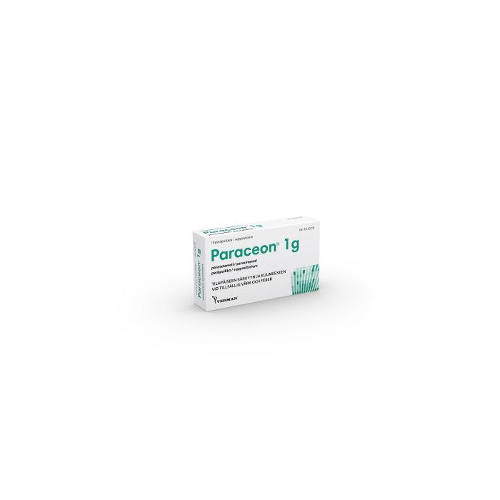 PARACEON peräpuikko 1 g 10 fol