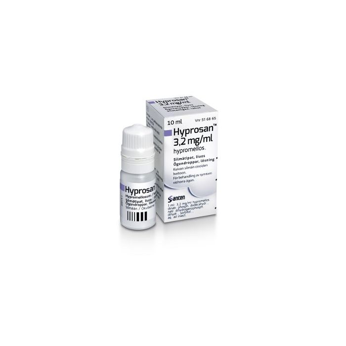 HYPROSAN 3,2 mg/ml silmätipat, liuos 10 ml bild 2