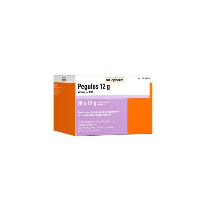 PEGULOS jauhe oraaliliuosta varten, annospussi 12 g 20 x 12 g