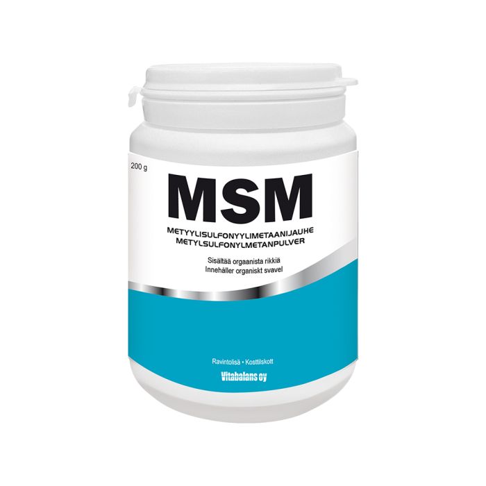 MSM-jauhe purkki 200 g bild 1