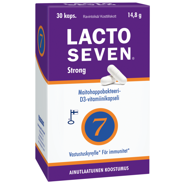 Lacto Seven Strong 30 kaps kuva 3