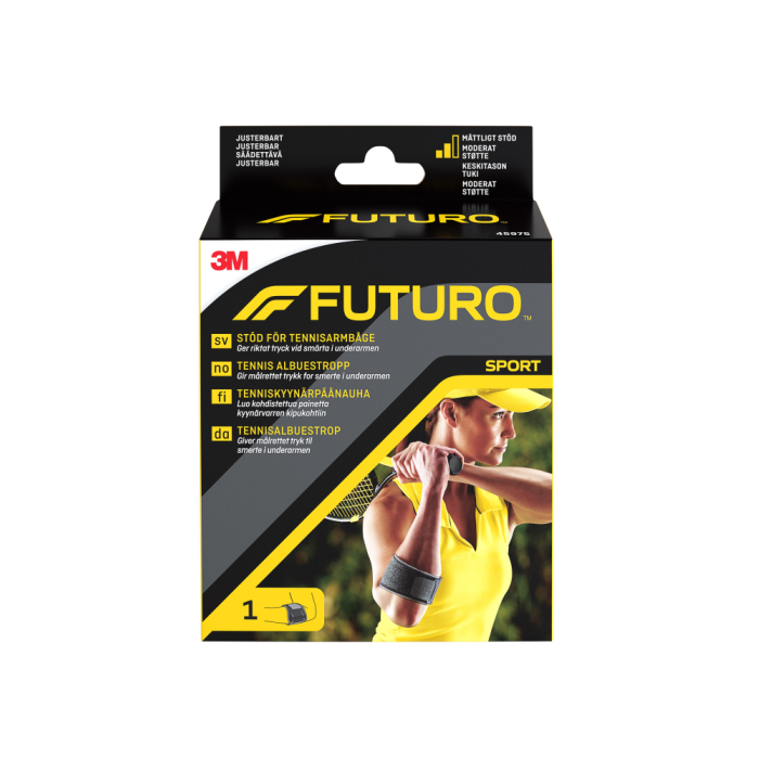 FUTURO Tenniskyynärpäänauha, säädettävä 45975 1 kpl