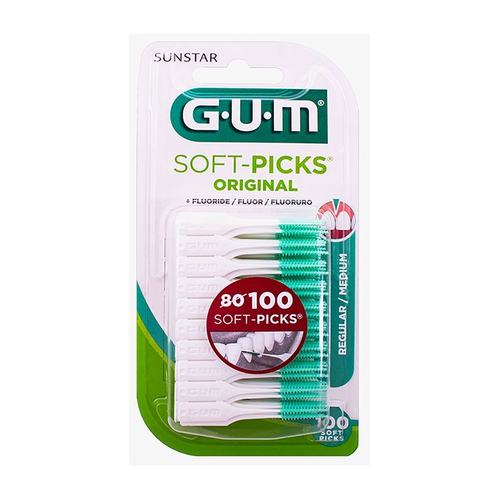 GUM SOFT-PICKS ORIGINAL REGULAR REFILL 100 KPL