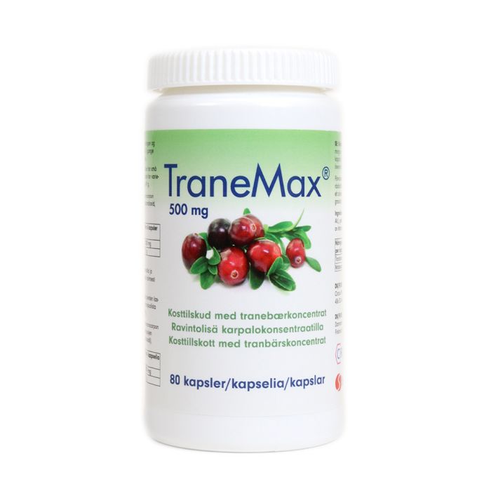 TraneMax karpalovalmiste 500 mg 80 kaps bild 2