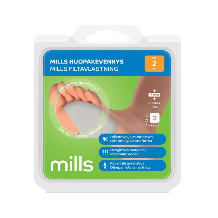 Mills Huopakevennys, 9,5 x 9,5 cm 2 KPL bild 2