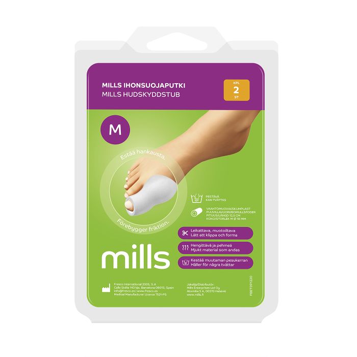 Mills Ihonsuojaputki varpaille, S  2 kpl bild 2
