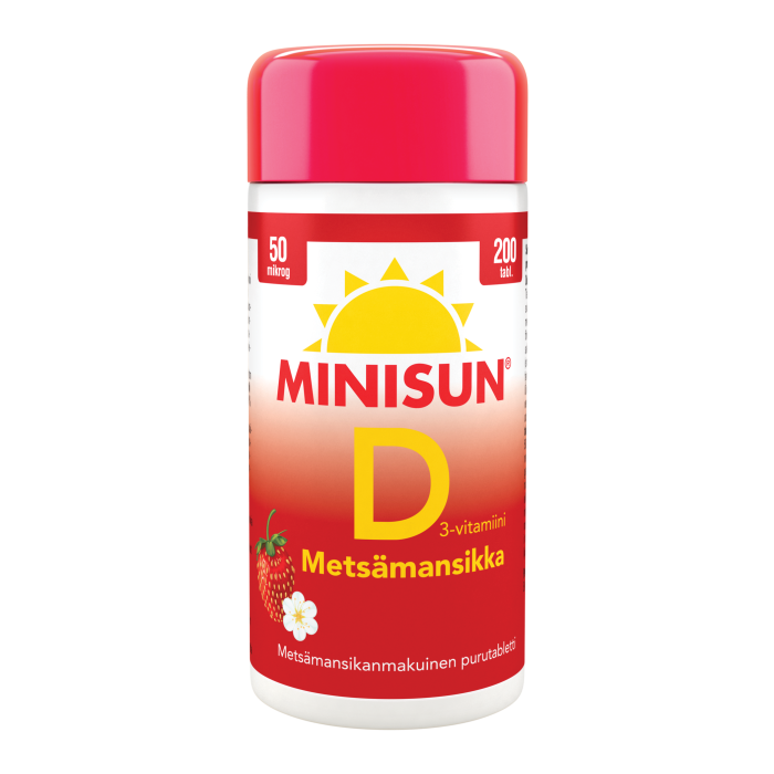 verman_Minisun_D_vitamiini_metsamansikka_50mikrog_200tabl_web_7d334ef4_1b27_4093_8190_2773ba2af94a