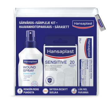 HANSAPLAST HAAVANHOITOPAKKAUS 3 ERI TUOTETTA/PAKKAUS (ME 4) 1