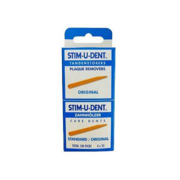 HAMMASTIKUT STIM-U-DENT J&J 4x25 KPL