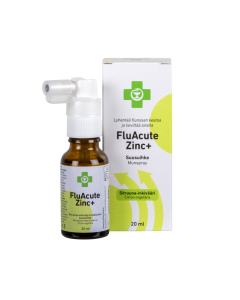 Apteekki FluAcute Zinc+ sitruuna-inkivääri 20 ml