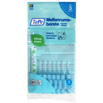 TePe hammasväliharja Original 0,6 mm sininen 8 kpl