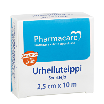 Pharmacare Urheiluteippi 3,8cmx5m 1 kpl