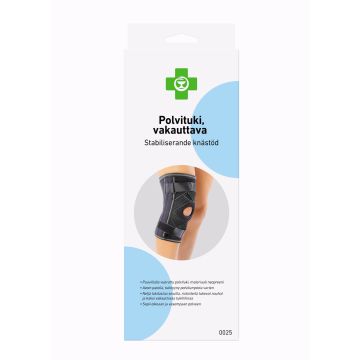 APTEEKKI Polvituki, vakauttava M musta 1 kpl