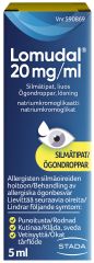 LOMUDAL 20 mg/ml silmätipat, liuos 5 ml