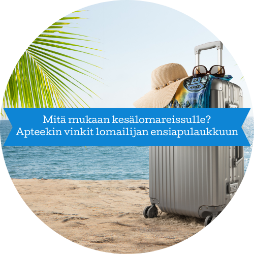 apteekin vinkit lomailijan ensiapulaukkuun blogi