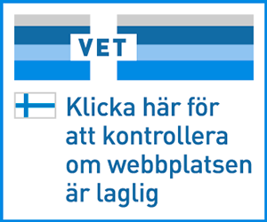 Klicka för att bekräfta om webbutiken fungerar lagligt